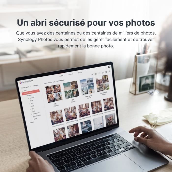 NAS server - SYNOLOGY - DS124 - 1 bay