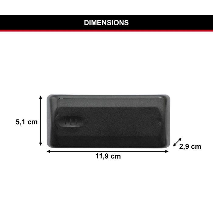 Master Lock Mini Magnetic Key Box - Cachette to hide the car key