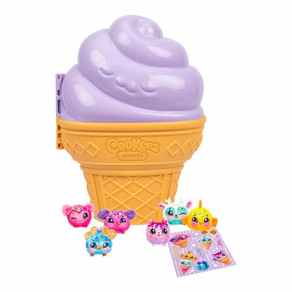 Cookeez Makery Ice Cream set + 6 plush toy