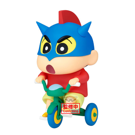 Crayon Shinchan Big Action Kamen Shinnosuke Nohara figure 16cm
