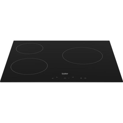 Glass ceramic hob - BEKO - 3 burners - 60 cm - HIC63400