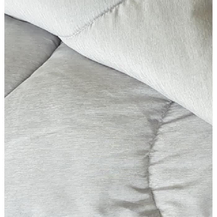 ABEIL TWO-TONE Tempered Comforter 220x240cm - White & Gray mottled