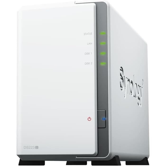 NAS server - SYNOLOGY - DS223J - 2 bays
