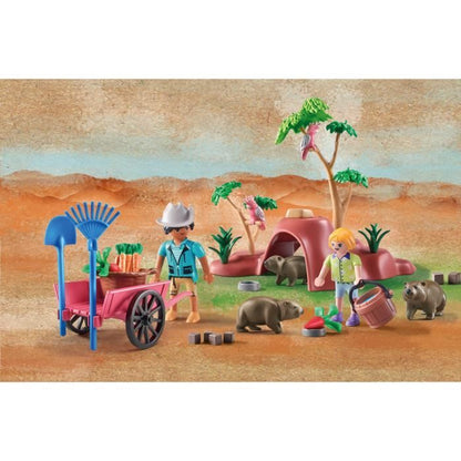 PLAYMOBIL - 71625 - Wombat burrows