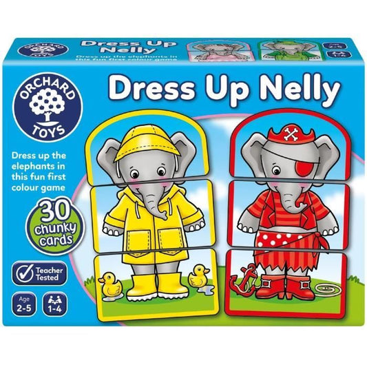 Nelly the Elephant's Outfits - Color Matching Game - ORCHARD