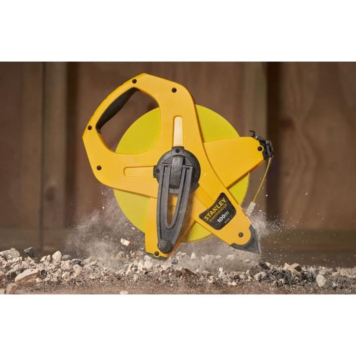 STANLEY Tape Measure 100mx12,7mm Powerwinder