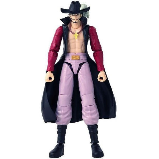 Anime Heroes Articulated Figure - BANDAI - One Piece - Dracule Mihawk Hawkeye - 17 cm