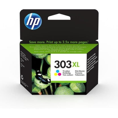 HP 303XL Genuine Three-Color Ink Cartridge for HP Envy Photo 6220/6230/7130 (T6N03AE)