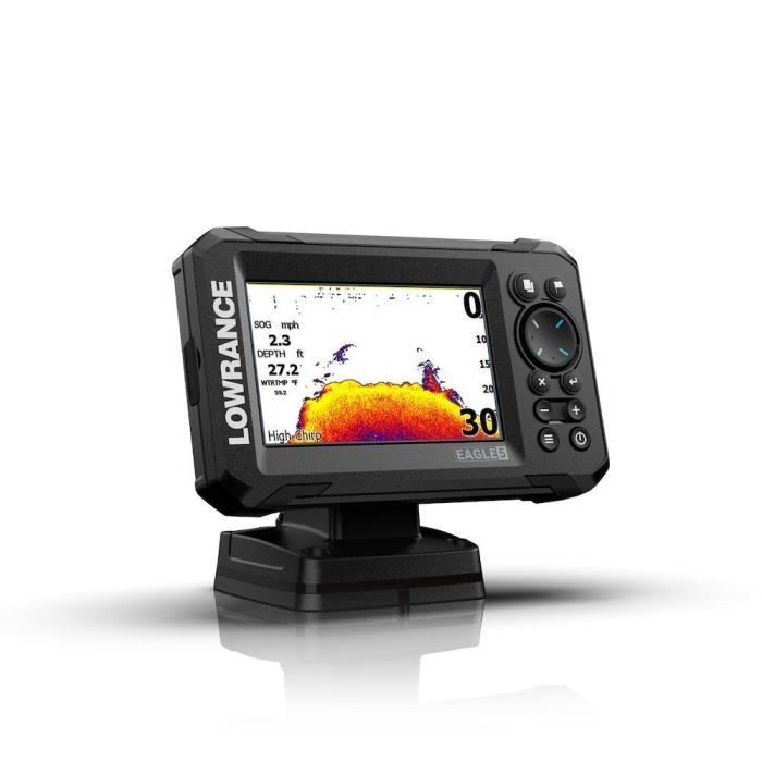 Combined GPS sounder - LOWRANCE - Eagle 5 - With slipshot HD transducer