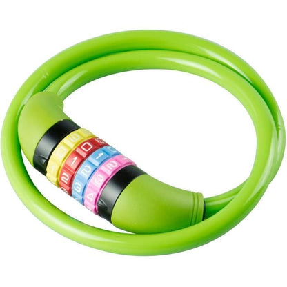 Kids bike lock - BURG WACHTER - 210 C 65 KIDS - Color, code, 65 cm, 10 mm steel