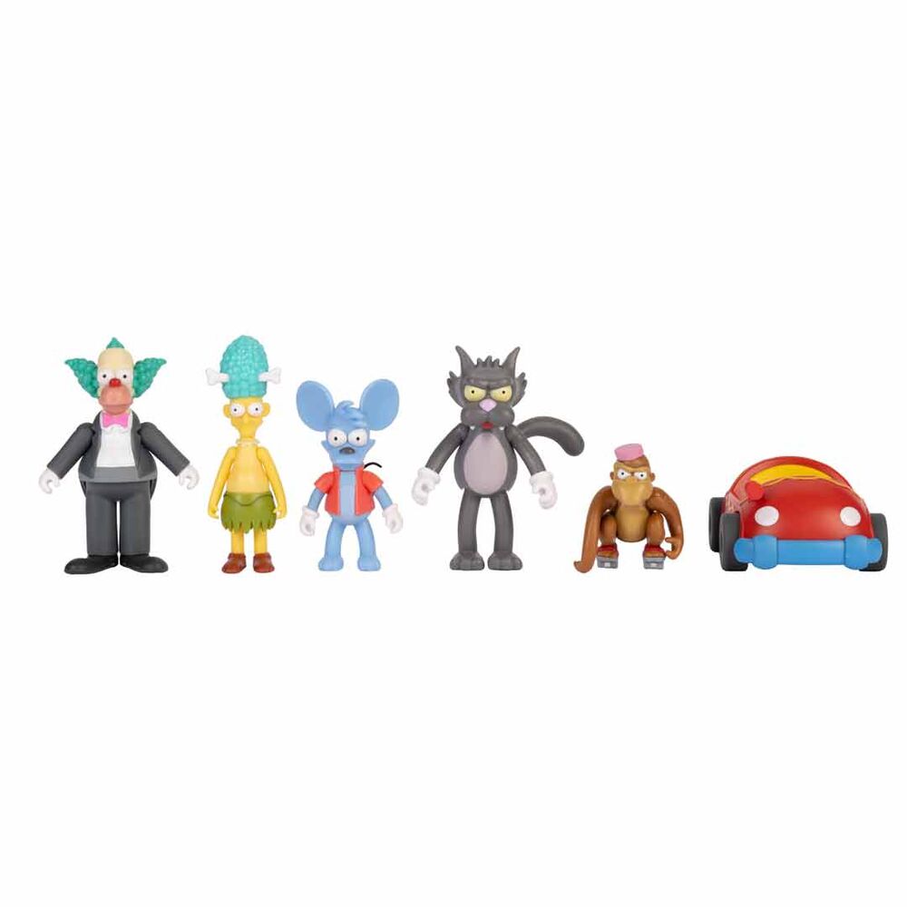 The Simpsons pack 6 figures 7cm