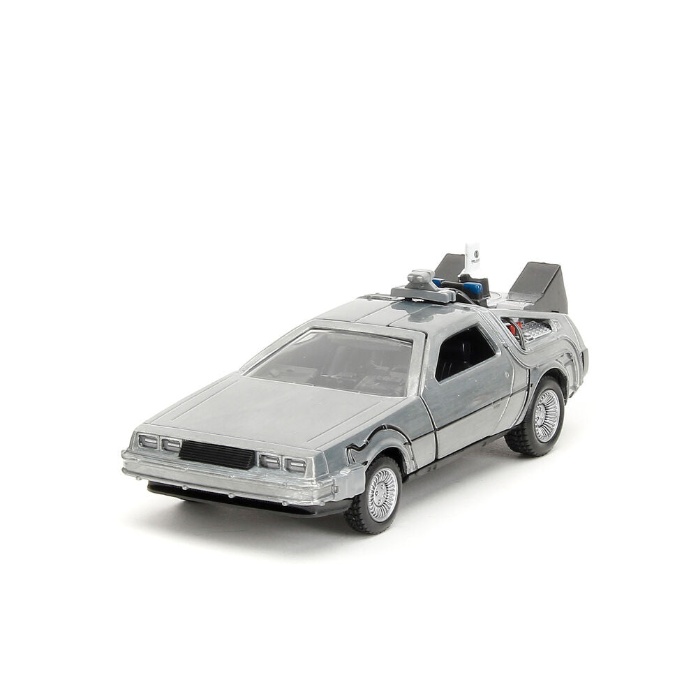 Back to the Future 40th Anniversary Time Machine pack 3 Dlorean