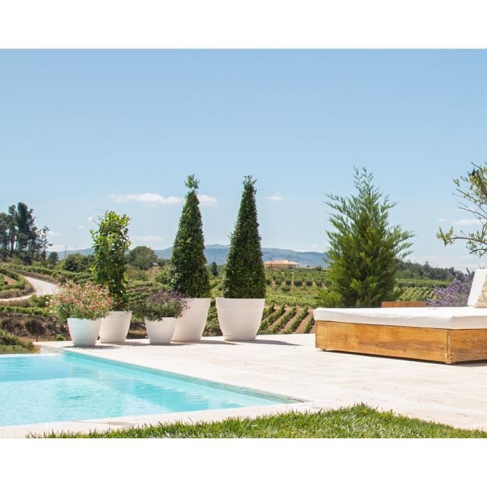 Pot Capri Campana 30cm Anthracite