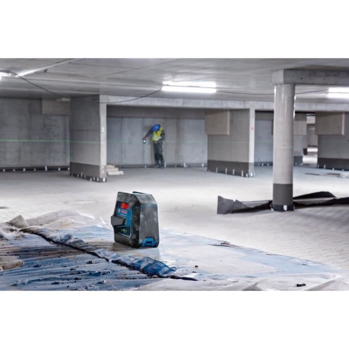 Green laser 2 points and lines GCL 2-50 g with RM support 10 in cardboard box - Bosch - 0601066m00