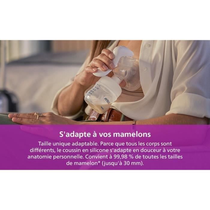 Philips Avent SCF430/20 Manual breast pumps - Natural Motion technology - Sweet stimulation - Easy to clean