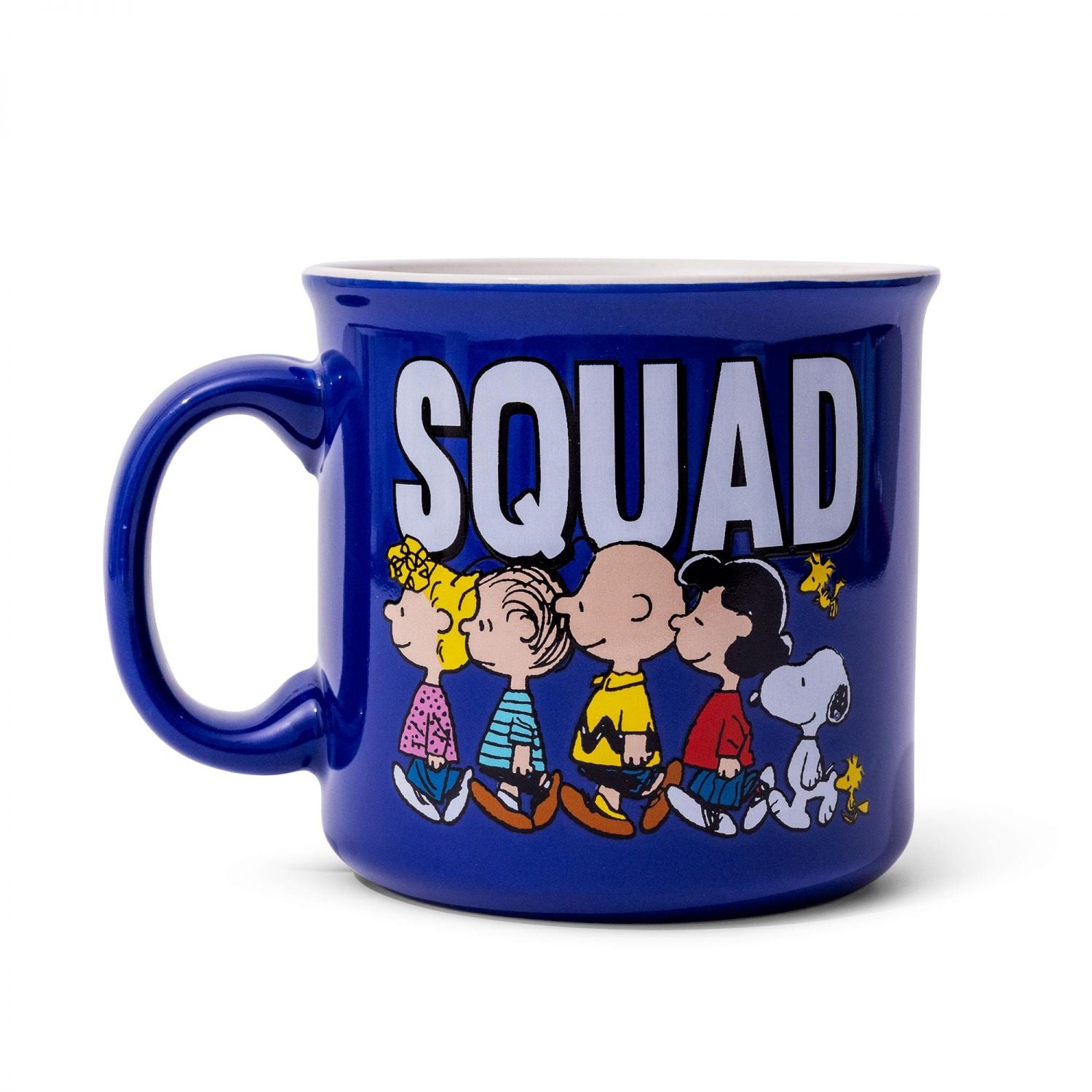 Peanuts Characters "Squad" Ceramic Camper Mug | Holds 20 Ounces