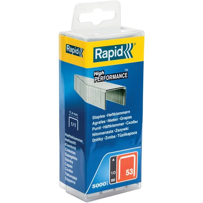 RAPID 5000 staples n ° 53 Rapid staples 10mm