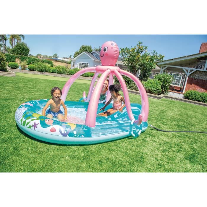 Inflatable playground - INTEX - Octopus - 229 liters - 2 years and over - 234 x 183 x 150 cm