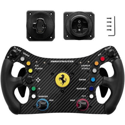 Steering wheel - THRUSMASTER - Ferrari 488 GT3 Wheel Add-On - Black and Red