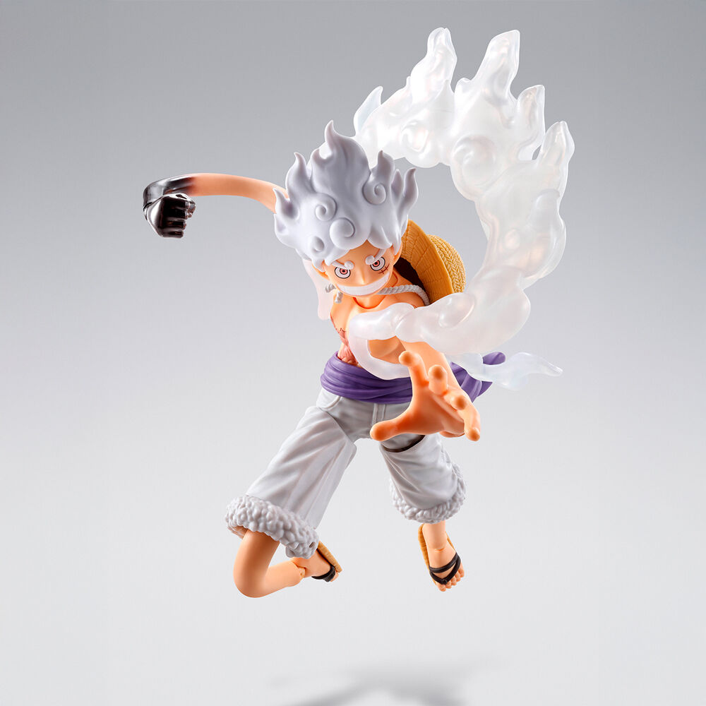 One Piece Monkey D Luffy Gear 5 Future Island Egghead S.H. Figuarts figure 15,5cm