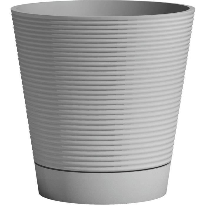 Water reserve pot - GARDEN ID - Green Care Sense Blue-Grey 40 cm - 10-year guarantee - 100% recycled