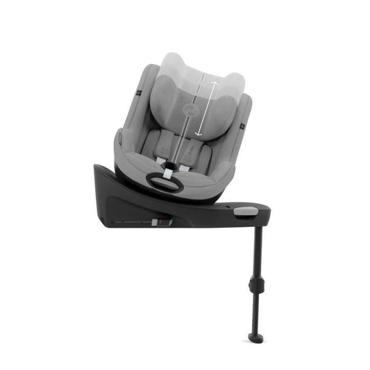 360° Swivel Car Seat Sirona G i-Size Plus - Stone Gray - CYBEX