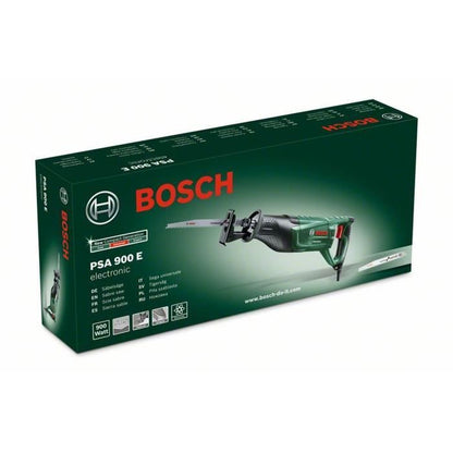 Bosch saber saw - PSA 900 E (delivered with 1 wood blade and 1 wood and metal blade)