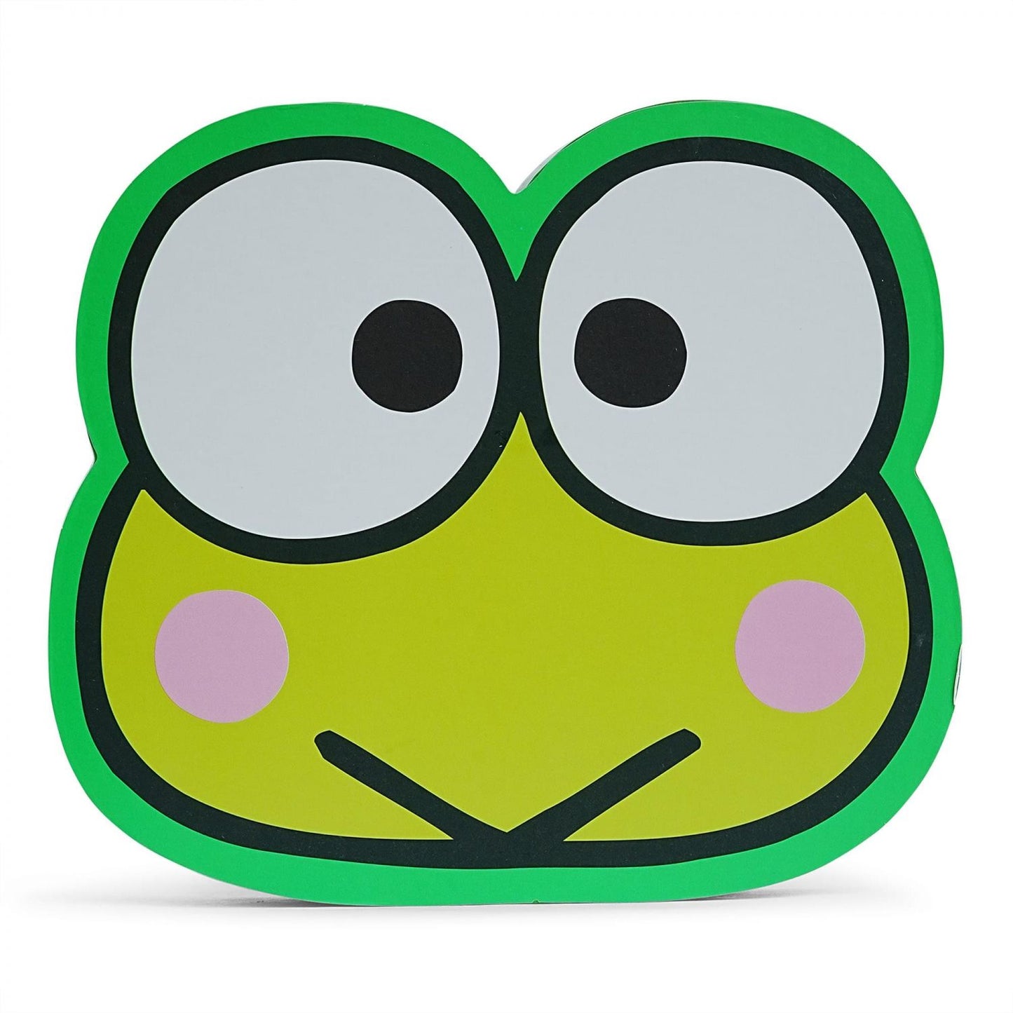 Sanrio Keroppi Die-Cut Wooden Wall Art Sign | 7 x 8 Inches