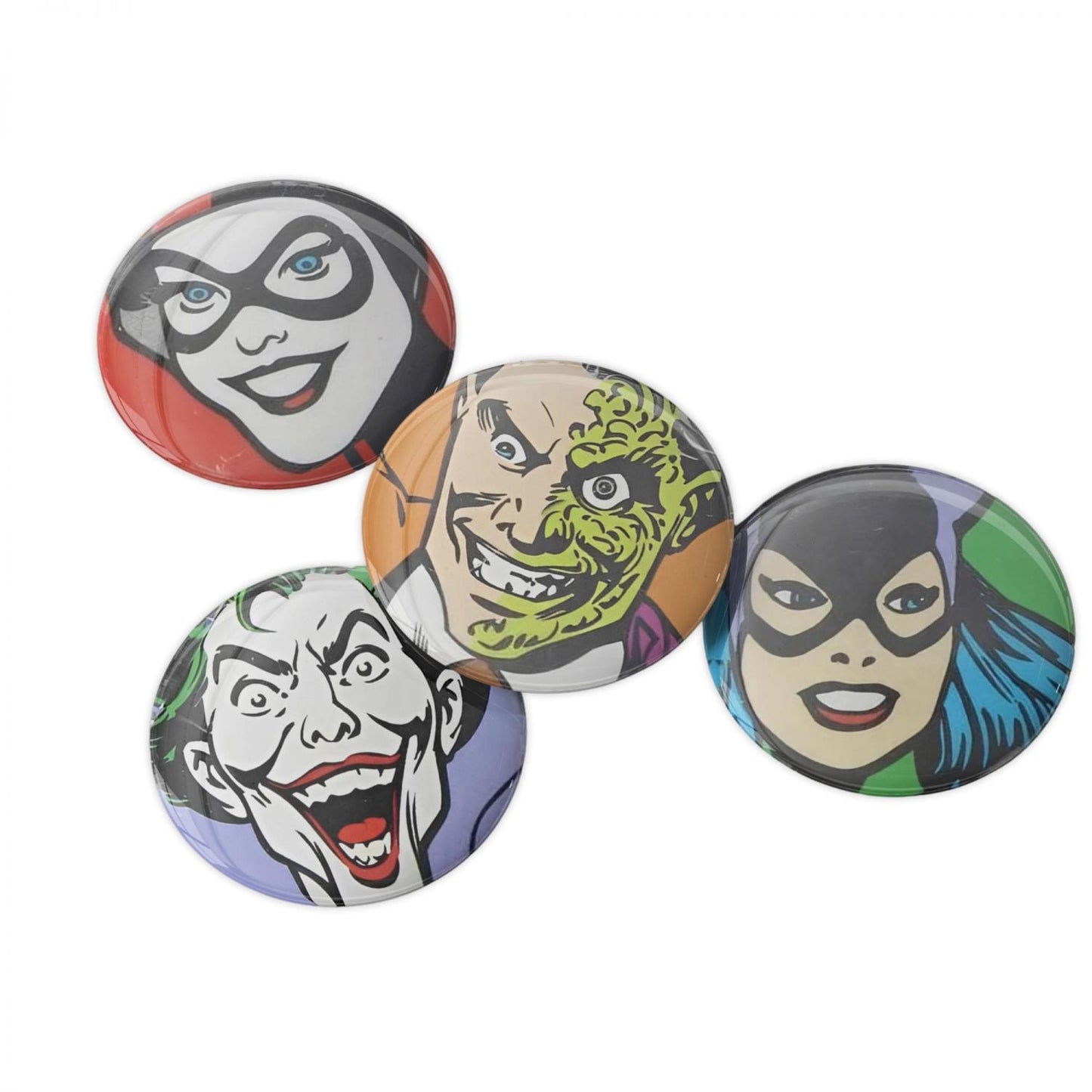 DC Comics Villains Magnet 4-Pack