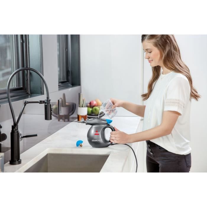 BISSELL B2635J SteamShot 2635J - 4.5 bar duck steam cleaner and 7 accessories