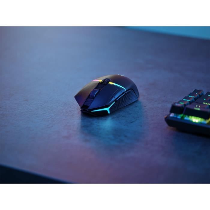 Wireless Gaming Mouse - CORSAIR - NIGHTSABRE WIRELESS - RGB - Black