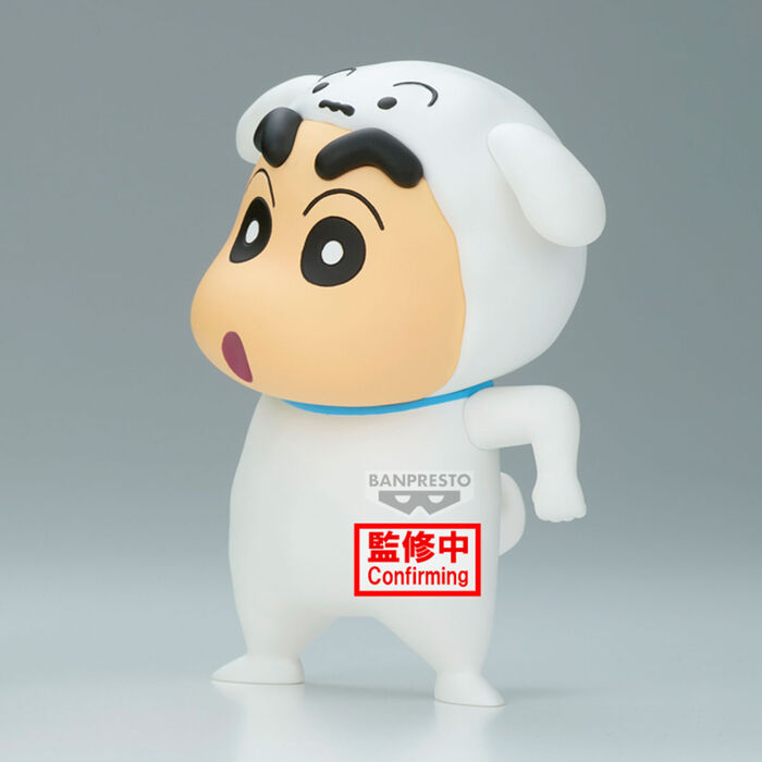 Crayon Shinchan Shiro Shinchan figure 11cm