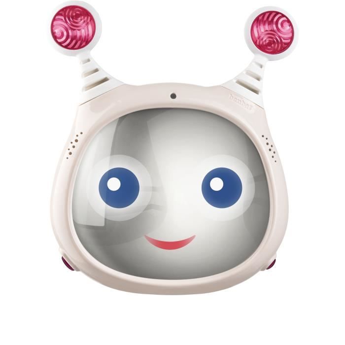 Rearview mirror - BENBAT - Oly - Adjustable headrest mirror with remote control - 25.4 x 29.7 x 7.8 cm - Beige