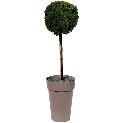 EDA Pot/Tuscan Vase High - Ø 46 x H 65 cm - 67 L - Taupe