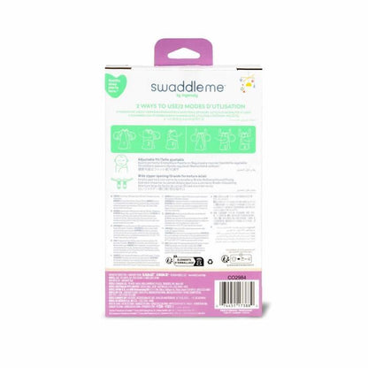 INGENUITY, Swaddling Bag, Lunes sleeping bag, for mid-season TOG 1. Adjustable from 3 to 6 months, Oeko-Tex certified