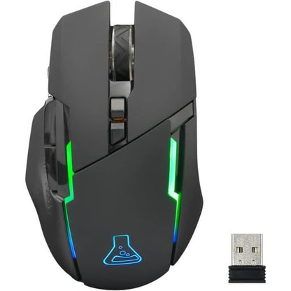Wireless RGB gaming mouse The G -LAB 7200 DPI - Black