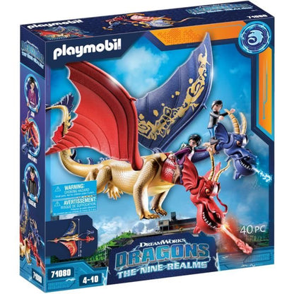 Playmobil - 71080 - Dragons Nine Realms: Wuwei & Jun