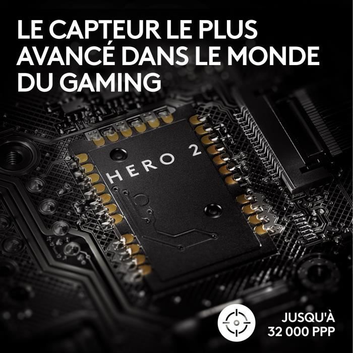 Logitech G PRO X SUPERLIGHT 2 LIGHTSPEED Wireless Gaming Mouse, Lightweight - White