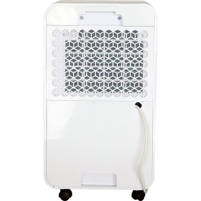 OCEANIC Electric air dehumidifier - Extraction 12 liters / day - Laundry drying - Continuous drainage - LED display
