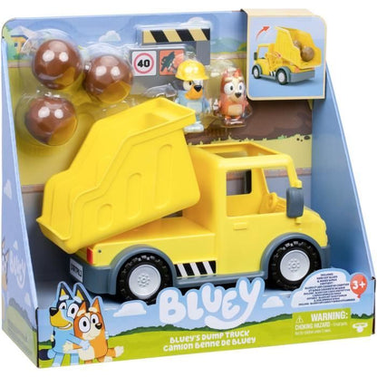 Dump Truck - BLUEY - Bluey and Bingo - Figures included - Customizable accessories