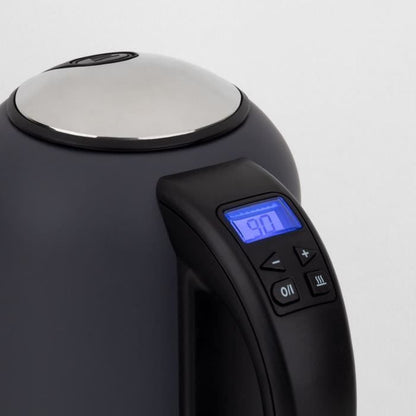 H.koenig / Boe52 - kettle - Capacity: 1.7 L - Adjustable temperature: 40 to 110 ° C - LCD screen - Power: 2200W - matt gray