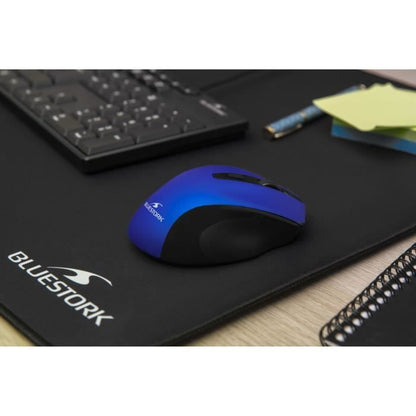 Wireless Mouse - BLUESTORK - OFFICE 75 - Rechargeable - PC/MAC - Blue