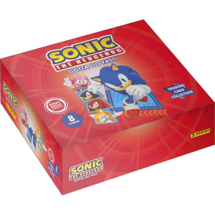Box - PANINI - Sonic the Hedgehog Classic - 18 sleeves - 144 cards