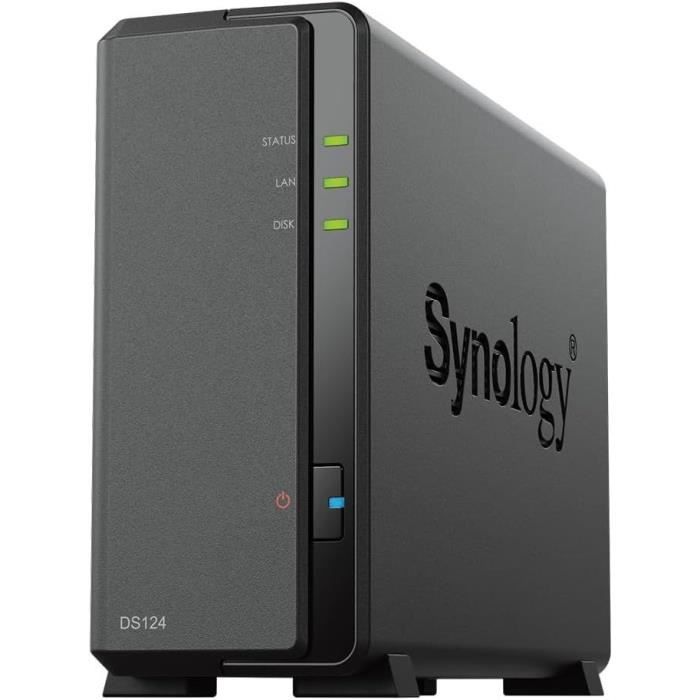 NAS server - SYNOLOGY - DS124 - 1 bay