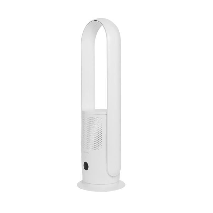 OCEANIC Air Purifier Fan with filter - Bladeless - Oscillation - 35W - H.80 cm - 8h timer - Remote control