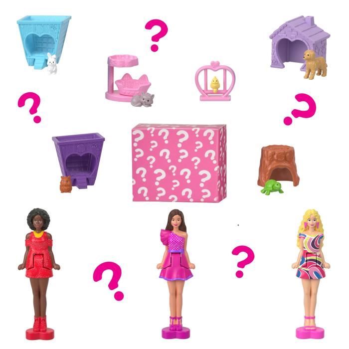Barbie-Dollhouse Mini-BarbieLand-House and accessories sets HYF44