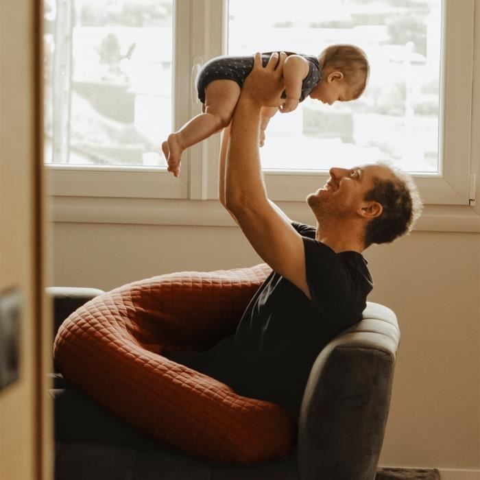 Beaba, big flopsy , cotton flower, brick, 170 cm