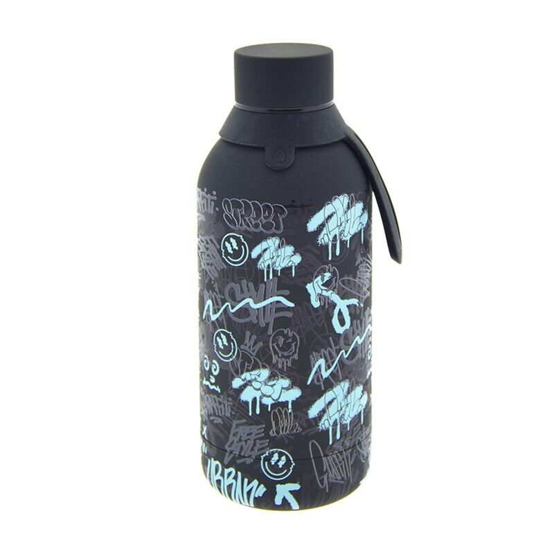 Black Urban Graffiti Thermal bottle 500ml