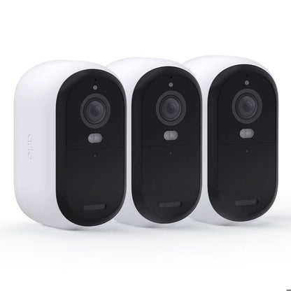 ARLO Essential2 Connected Security Camera - 3 Pack - 2K Resolution - Color Night Vision