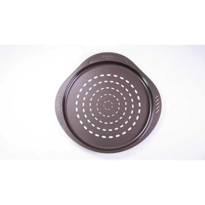 Pizza dish - PYREX - 1452055 - Perforated metal - 32 cm